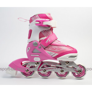 Роликові ковзани FIRE Pink
