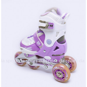 Роликові ковзани Kid Profi Violet